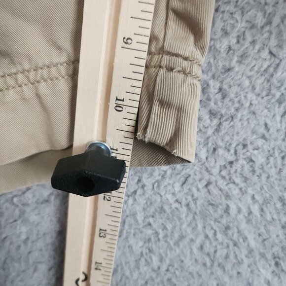 Levi's Mens Shorts Size 36 Cargo Distressed Worn 100% Cotton Beige Y2K - Picture 7 of 12